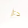 BAGUE IMPRESSION DENTELLE OR – Image 3