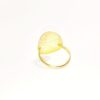 BAGUE IMPRESSION DENTELLE OR – Image 4