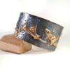 bracelet argent, Manchette Danse de la Manta, Bijoux joaillier créateur Ardèche Tournon sur Rhône bijou unique