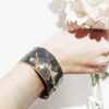 bracelet argent, Manchette Danse de la Manta, Bijoux joaillier créateur Ardèche Tournon sur Rhône bijou unique