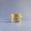 bracelet argent, Manchette Danse de la Manta, Bijoux joaillier créateur Ardèche Tournon sur Rhône bijou unique