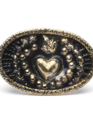 bague coeur sacré bestiaire fantastique atelier poiema Bijoux joaillier créateur Ardèche Tournon sur Rhône bijou unique